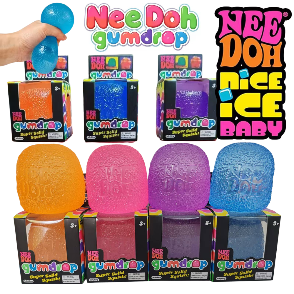 Crystal Growing Kit - Schylling Mini Candy NeeDoh Gumdrop Soft