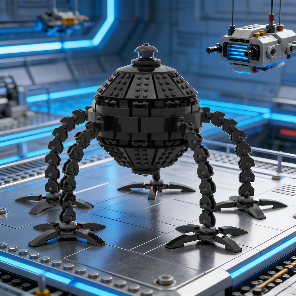 Science Project Robot - Gobricks MOC Omnidroid V9 Robot Bricks