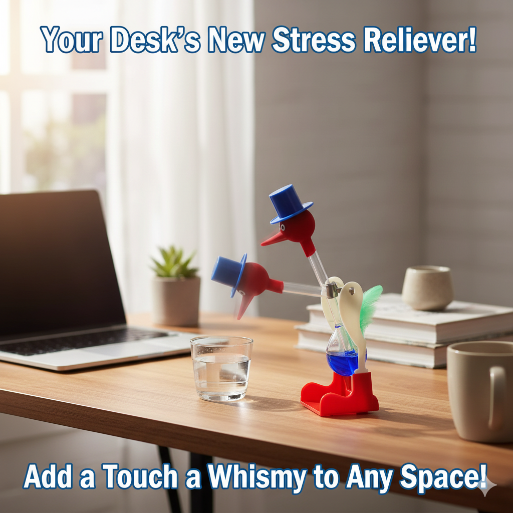 Science Bob - Drinking Bird Toy Automatic Bobbing Bird