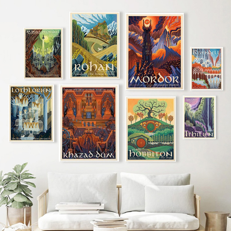 Ring Art Poster Wall Retro Tra - Star Map Poster incelemesi ve fiyatı