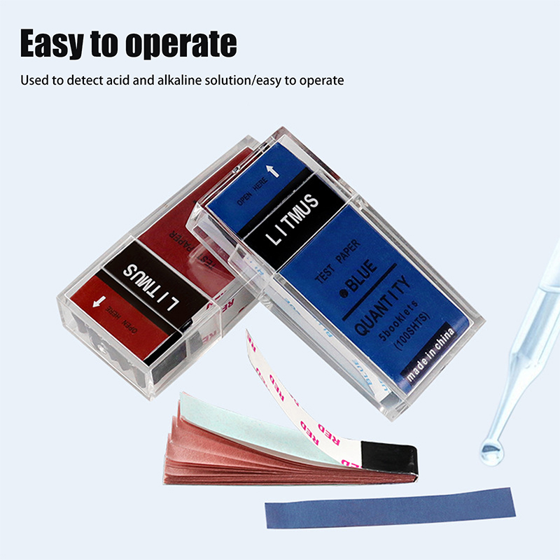 Red Blue Litmus PH Test Strips - Ph Strip Test incelemesi ve fiyatı