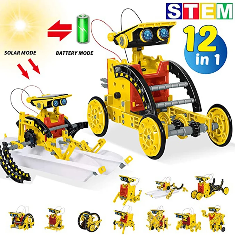 12 in 1 Science Experiment Sol - Science Project Robot incelemesi ve fiyatı