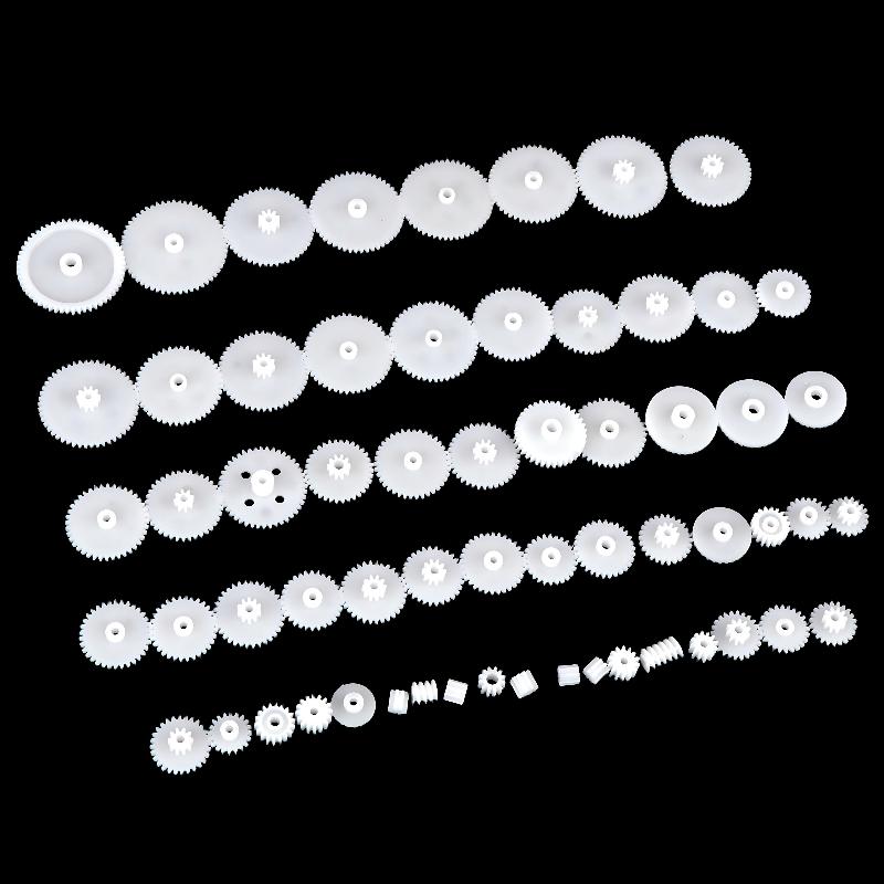 [BBA]58Pcs/set Plastic Gear Ki - Science Project Robot incelemesi ve fiyatı