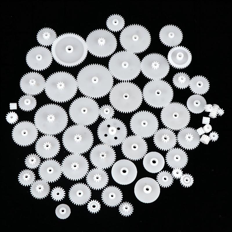 [BBA]58Pcs/set Plastic Gear Ki - Science Project Robot incelemesi ve fiyatı