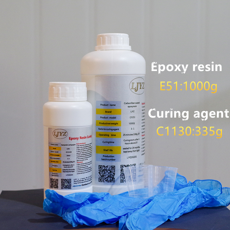 Carbon fiber resin epoxy E51 3 - Crystal Growing Kit incelemesi ve fiyatı