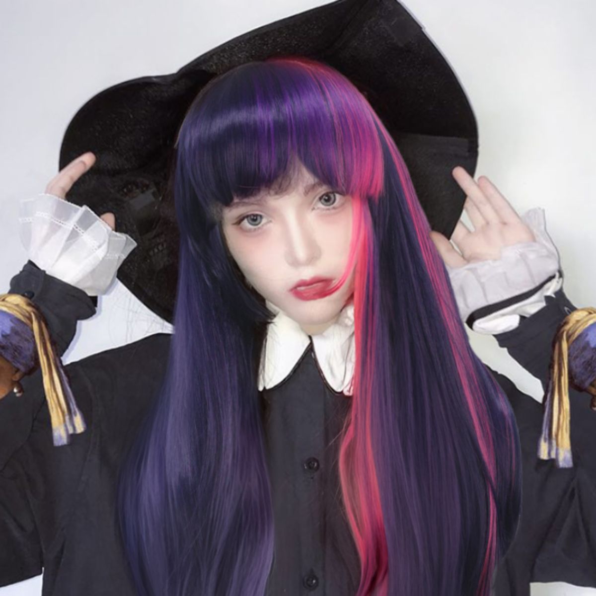 Pink Purple Neat Bangs Long St - Science Bob incelemesi ve fiyatı