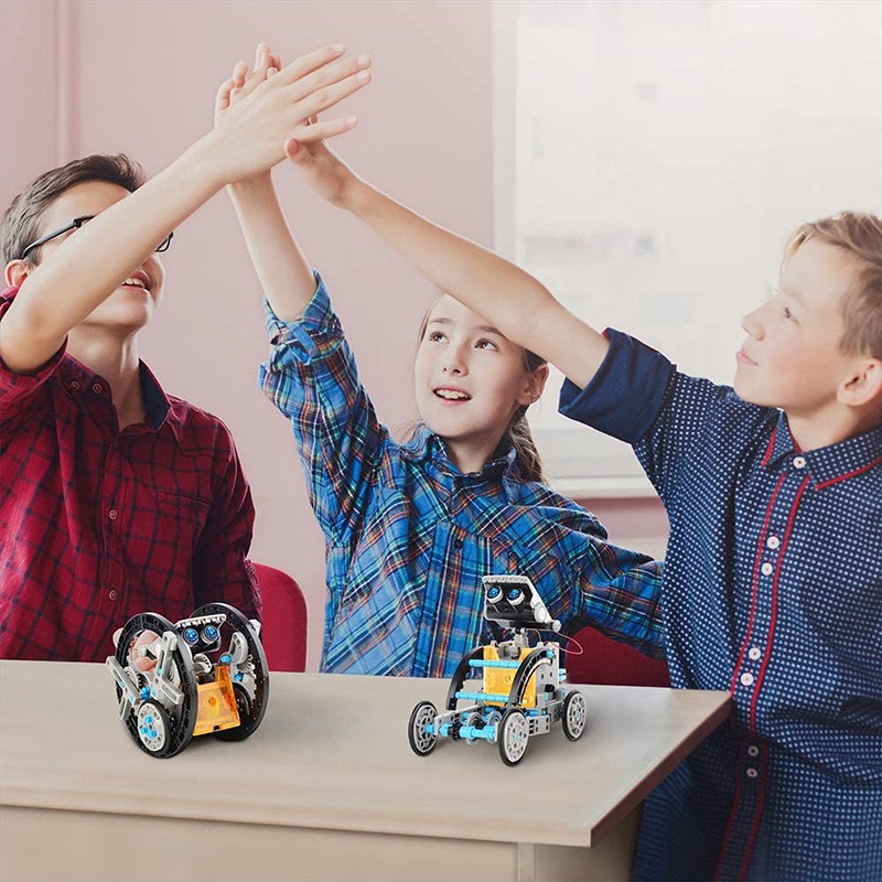 13-in-1 Solar Powered Robot Ki - Science Project Robot incelemesi ve fiyatı