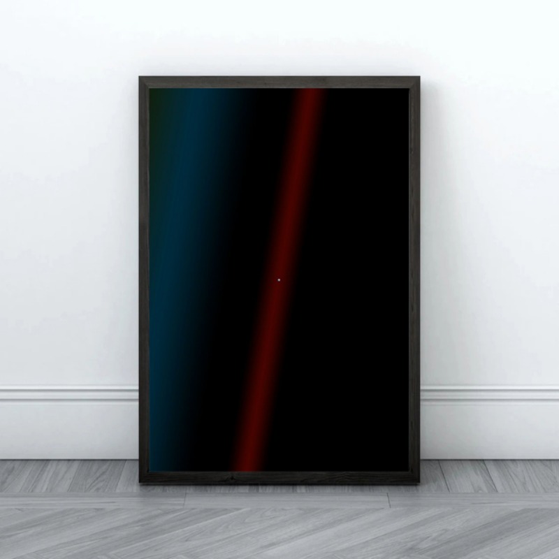 Pale Blue Dot Print Poster Voy - Star Map Poster incelemesi ve fiyatı