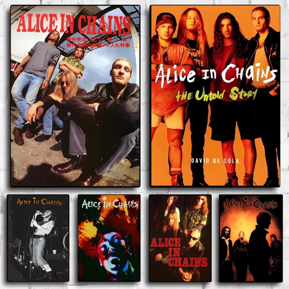 A-Alice in Chains Band Poster  - Star Map Poster incelemesi ve fiyatı
