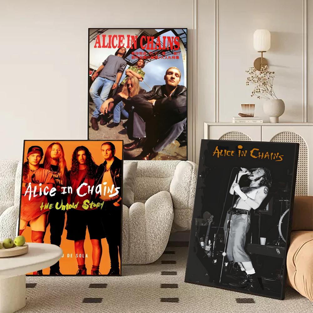 A-Alice in Chains Band Poster  - Star Map Poster incelemesi ve fiyatı