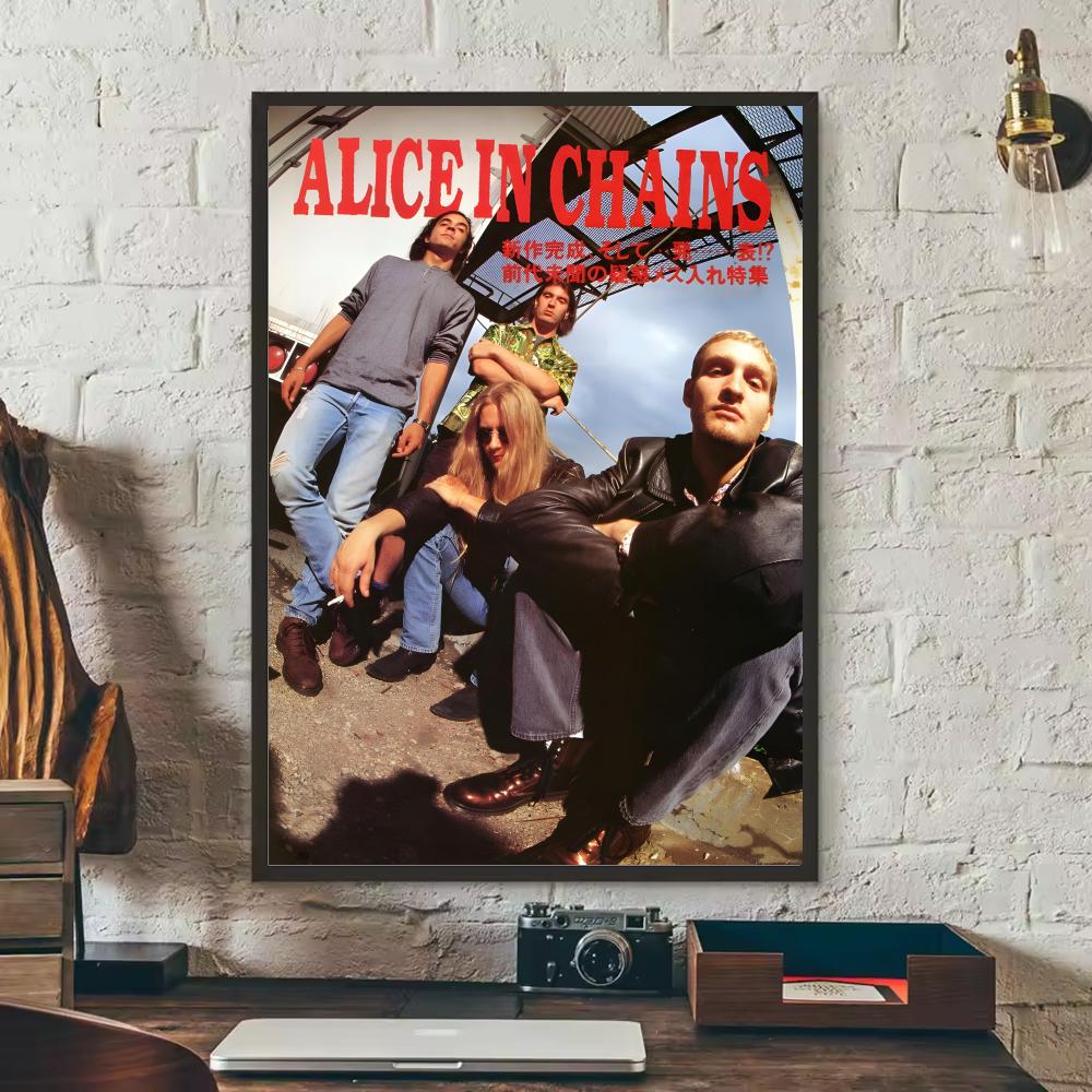 A-Alice in Chains Band Poster  - Star Map Poster incelemesi ve fiyatı