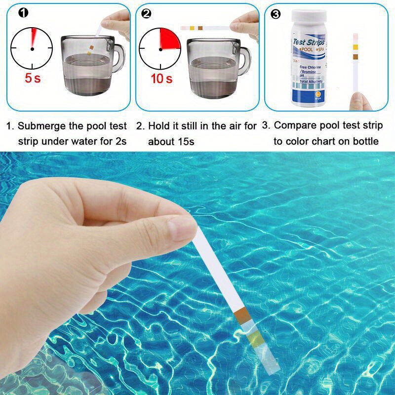 Chlorine PH Test Strips SPA Sw - Ph Strip Test incelemesi ve fiyatı