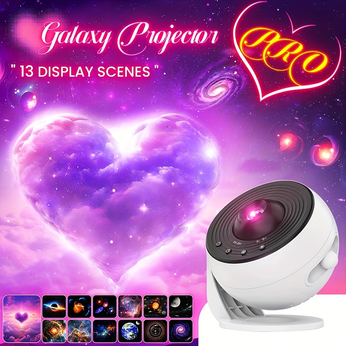 Galaxy Star Projector 360° Rot - Planetarium Projector Home incelemesi ve fiyatı
