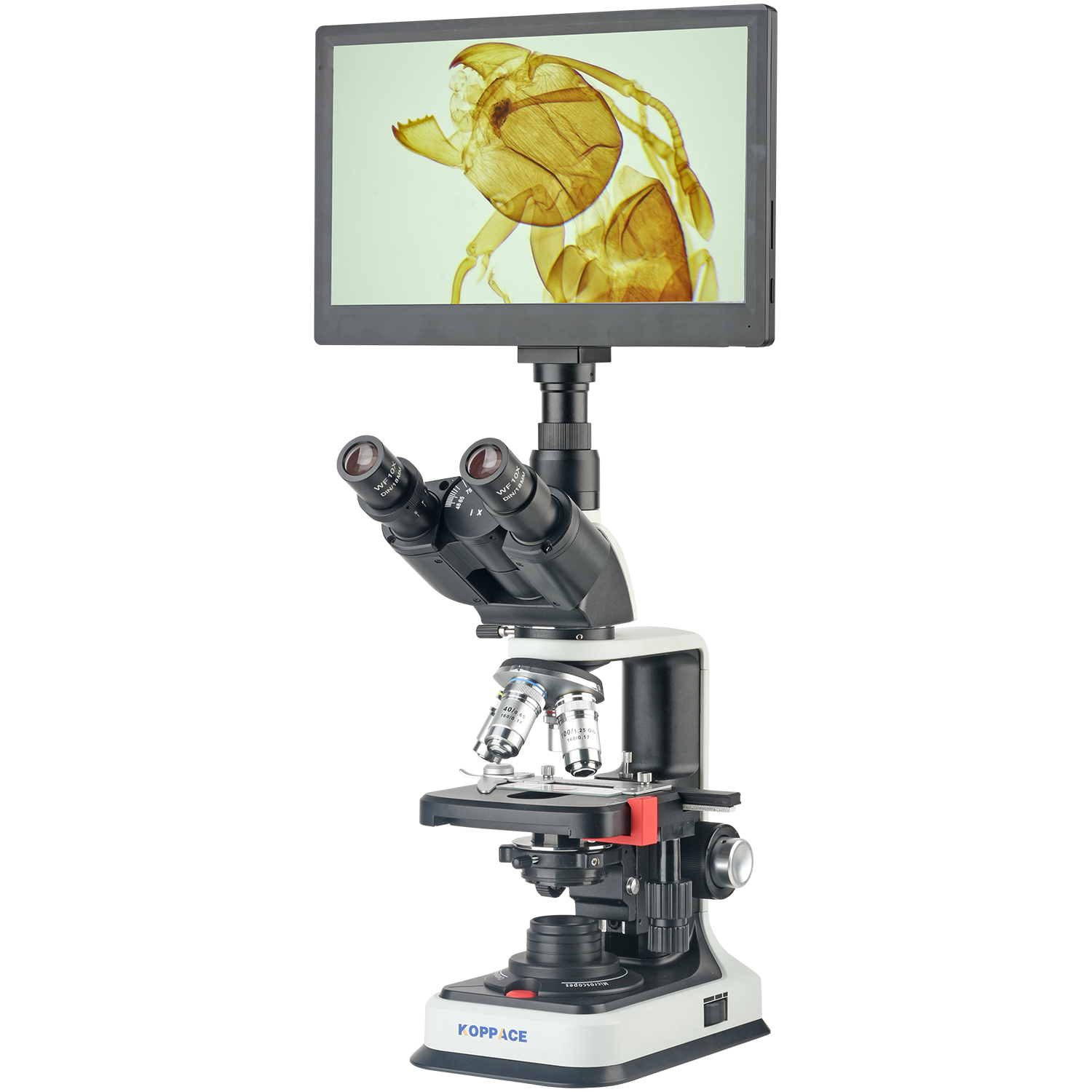 KOPPACE 40X-2500X Electron Com - Microscope Compound 40X incelemesi ve fiyatı
