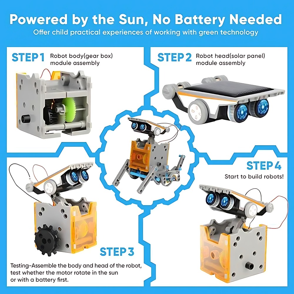 Solar Robot Building Blocks 12 - Science Robot incelemesi ve fiyatı
