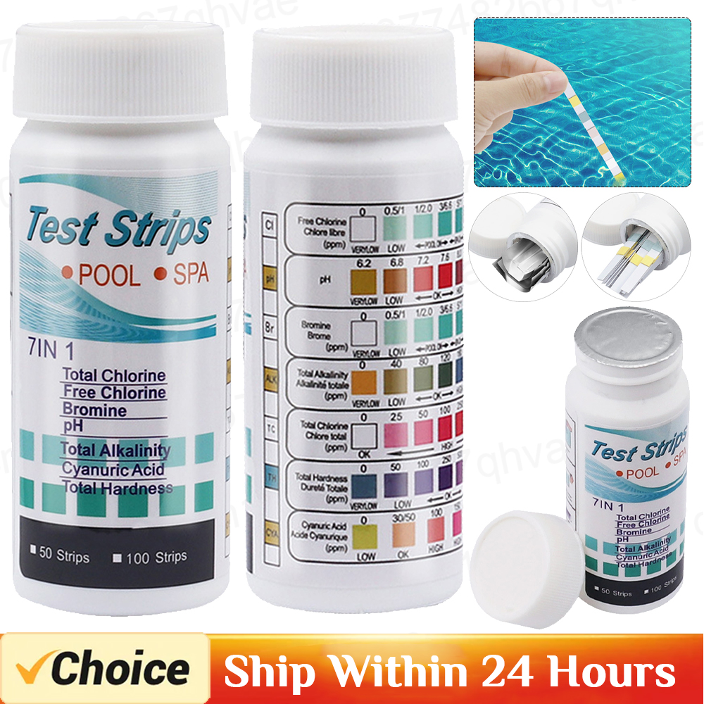 7 in 1 Swimming Pool PH Test P - Ph Strip Test incelemesi ve fiyatı