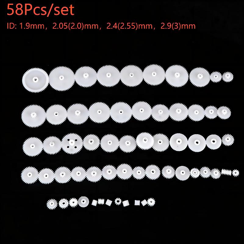 58Pcs/set 0.5 Module Reduction - Science Project Robot incelemesi ve fiyatı