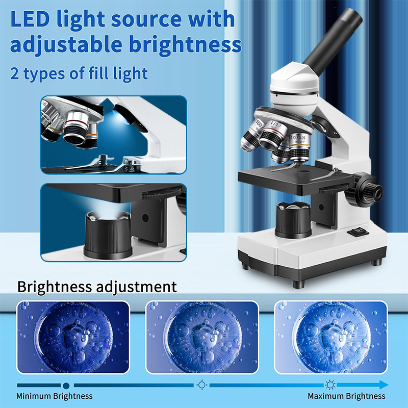 40X-5000X Compound Monocular M - Microscope Compound 40X incelemesi ve fiyatı