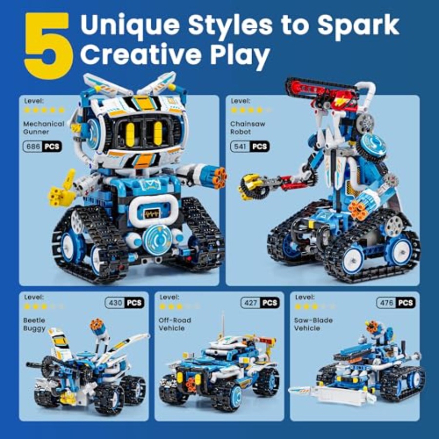 STEM Robotics Kit for 8-12: 5- - Science Project Robot incelemesi ve fiyatı