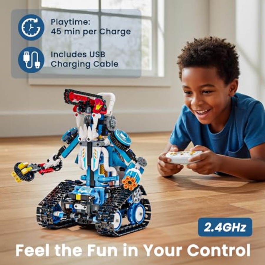 STEM Robotics Kit for 8-12: 5- - Science Project Robot incelemesi ve fiyatı