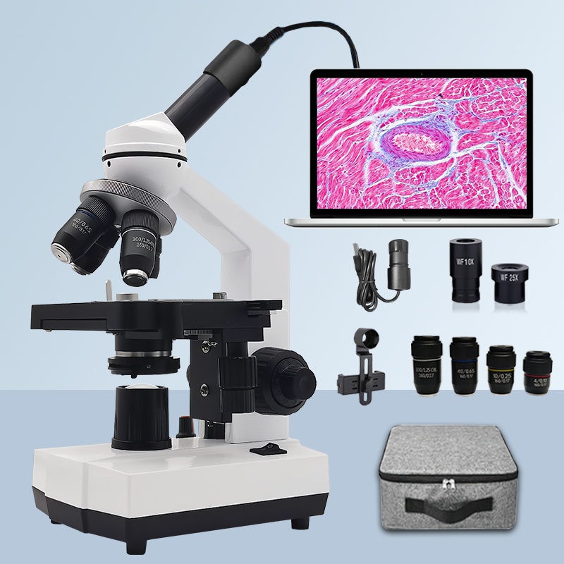 40X-2500X Professional Binocul - Microscope Compound 40X incelemesi ve fiyatı