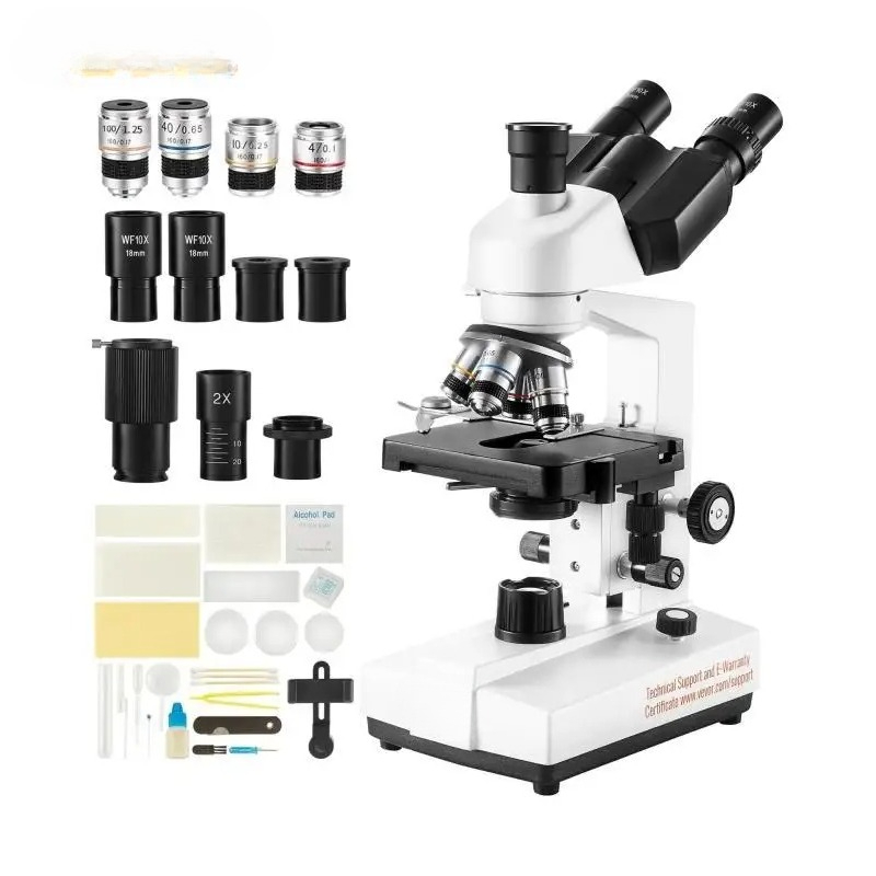 VEVOR Compound Trinocular Micr - Microscope Compound 40X incelemesi ve fiyatı