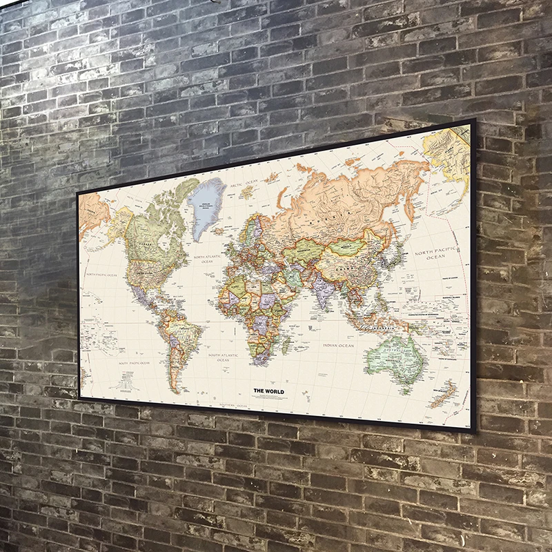 127x81cm/50x32inch Vintage Wor - Star Map Poster incelemesi ve fiyatı