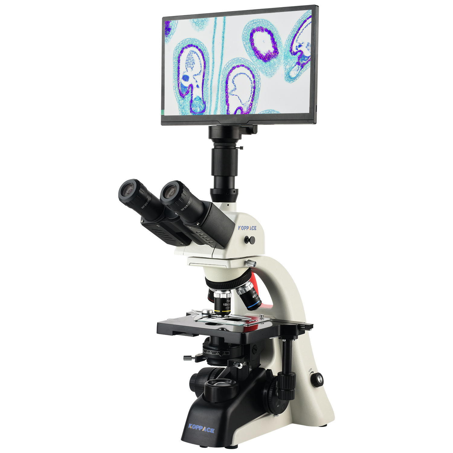 KOPPACE 40X-1600X Electron Com - Microscope Compound 40X incelemesi ve fiyatı