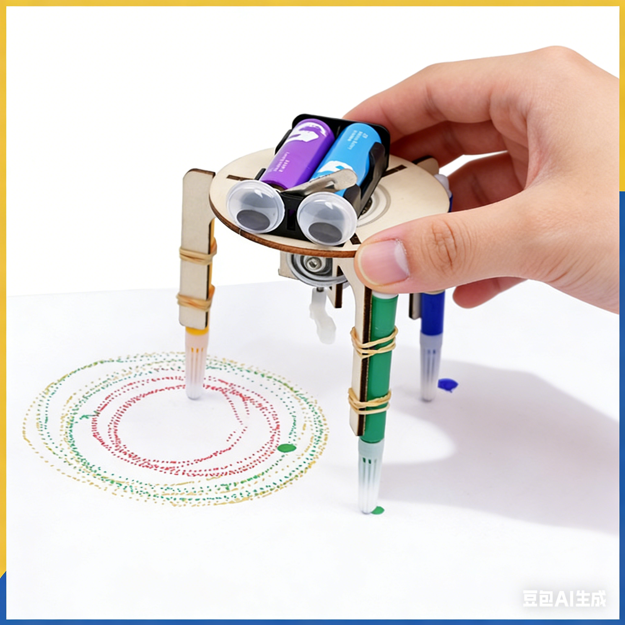 DIY Electric Vibration Graffit - Science Project Robot incelemesi ve fiyatı