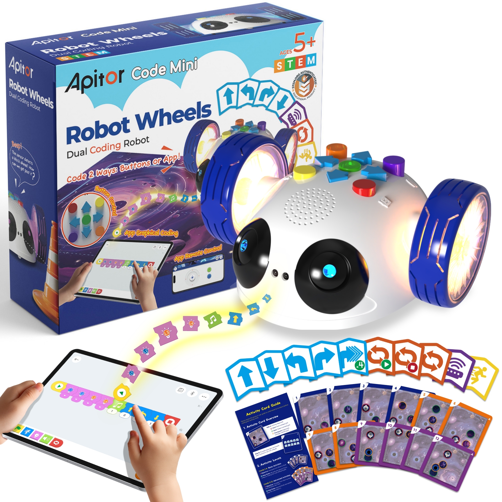 Apitor Mini Robot Wheels Codin - Science Robot incelemesi ve fiyatı