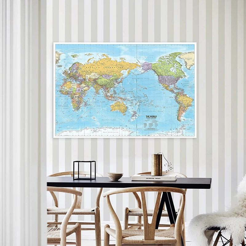 World Map 2012 Fabric Large Po - Star Map Poster incelemesi ve fiyatı