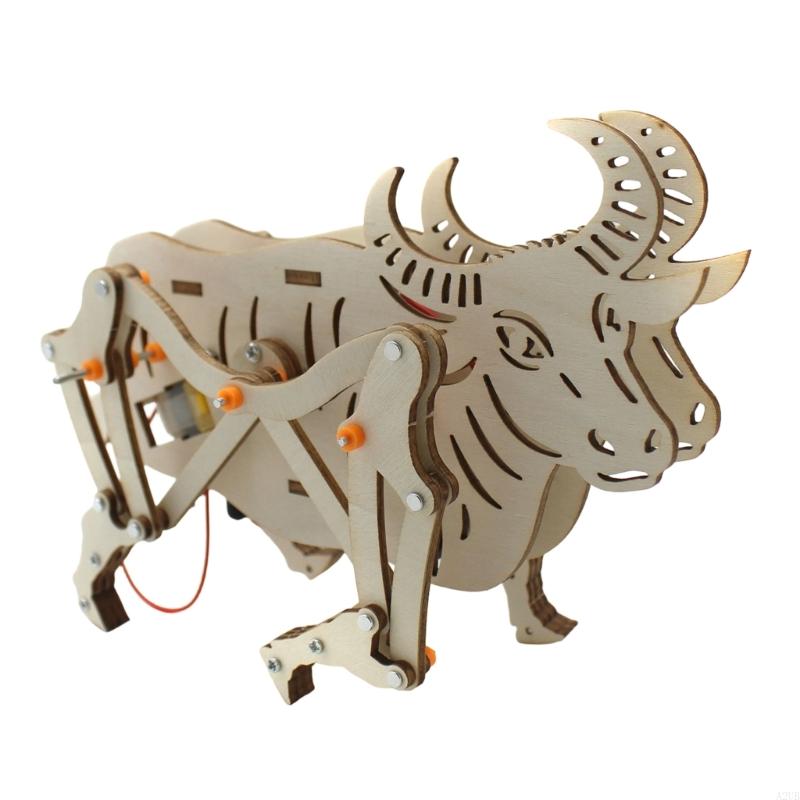 Wooden Mechanical Robot Cattle - Science Project Robot incelemesi ve fiyatı