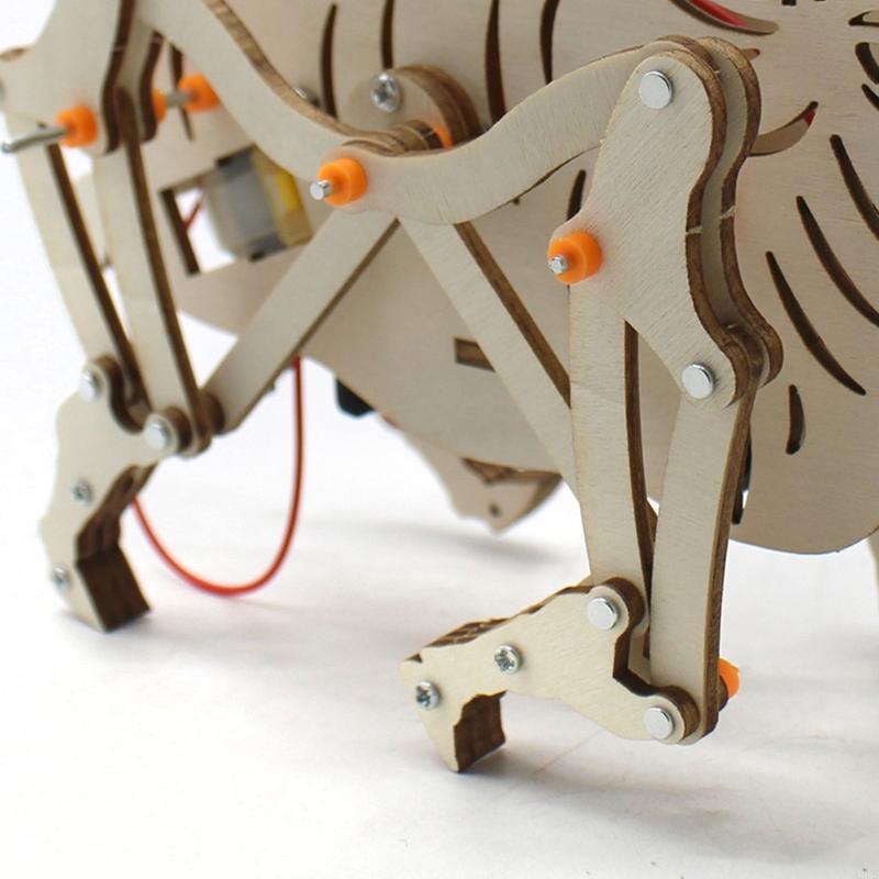Wooden Mechanical Robot Cattle - Science Project Robot incelemesi ve fiyatı