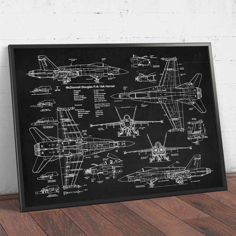 Air Force Plane F18 Hornet Pat - Star Map Poster incelemesi ve fiyatı