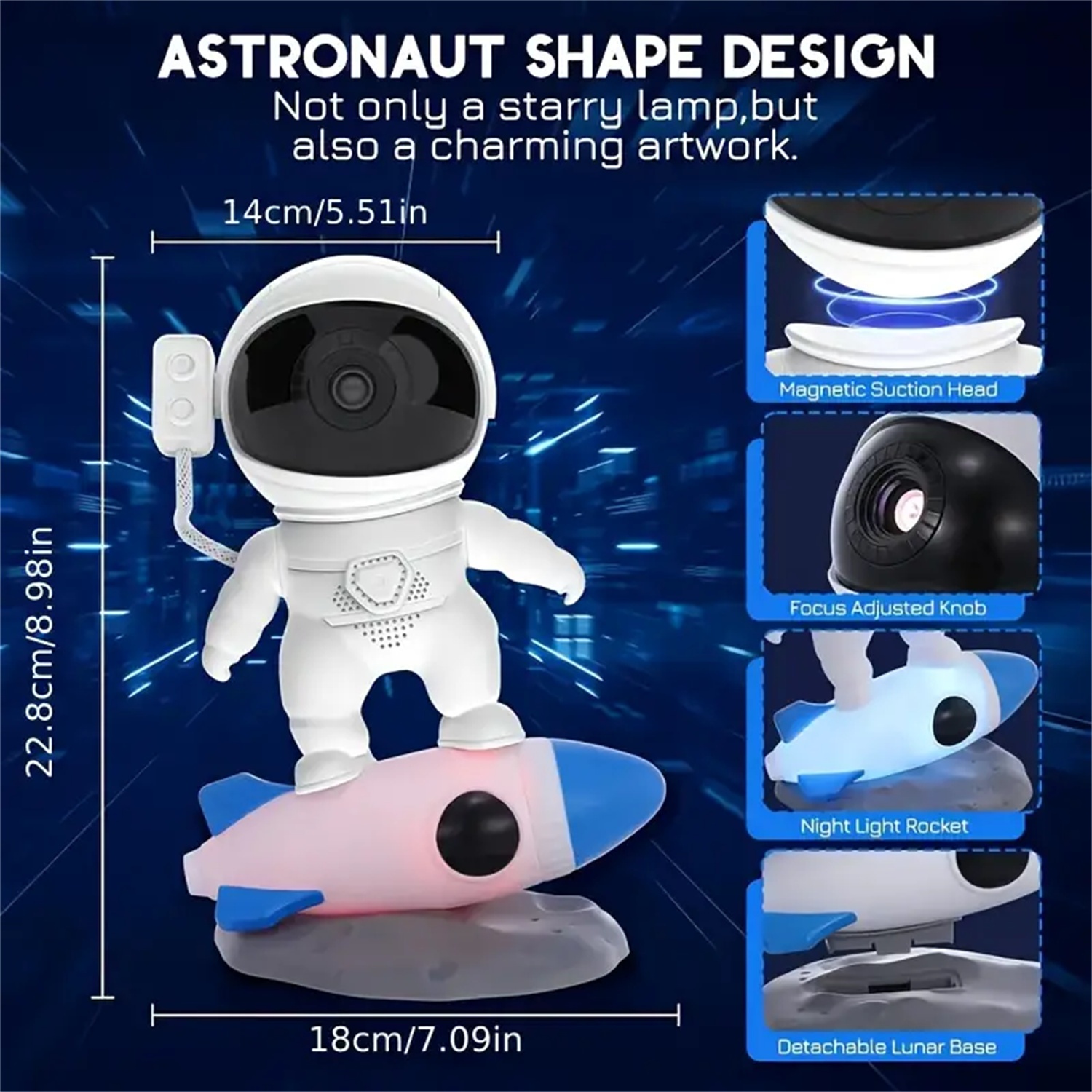 Astronaut Starry Sky Projector - Planetarium Projector Home incelemesi ve fiyatı