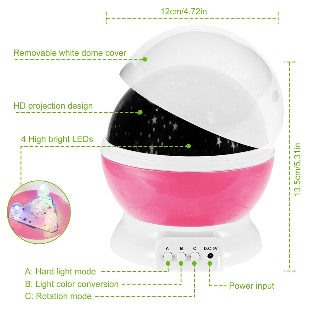 Night Lamp Projector Starry Sk - Planetarium Projector Home incelemesi ve fiyatı