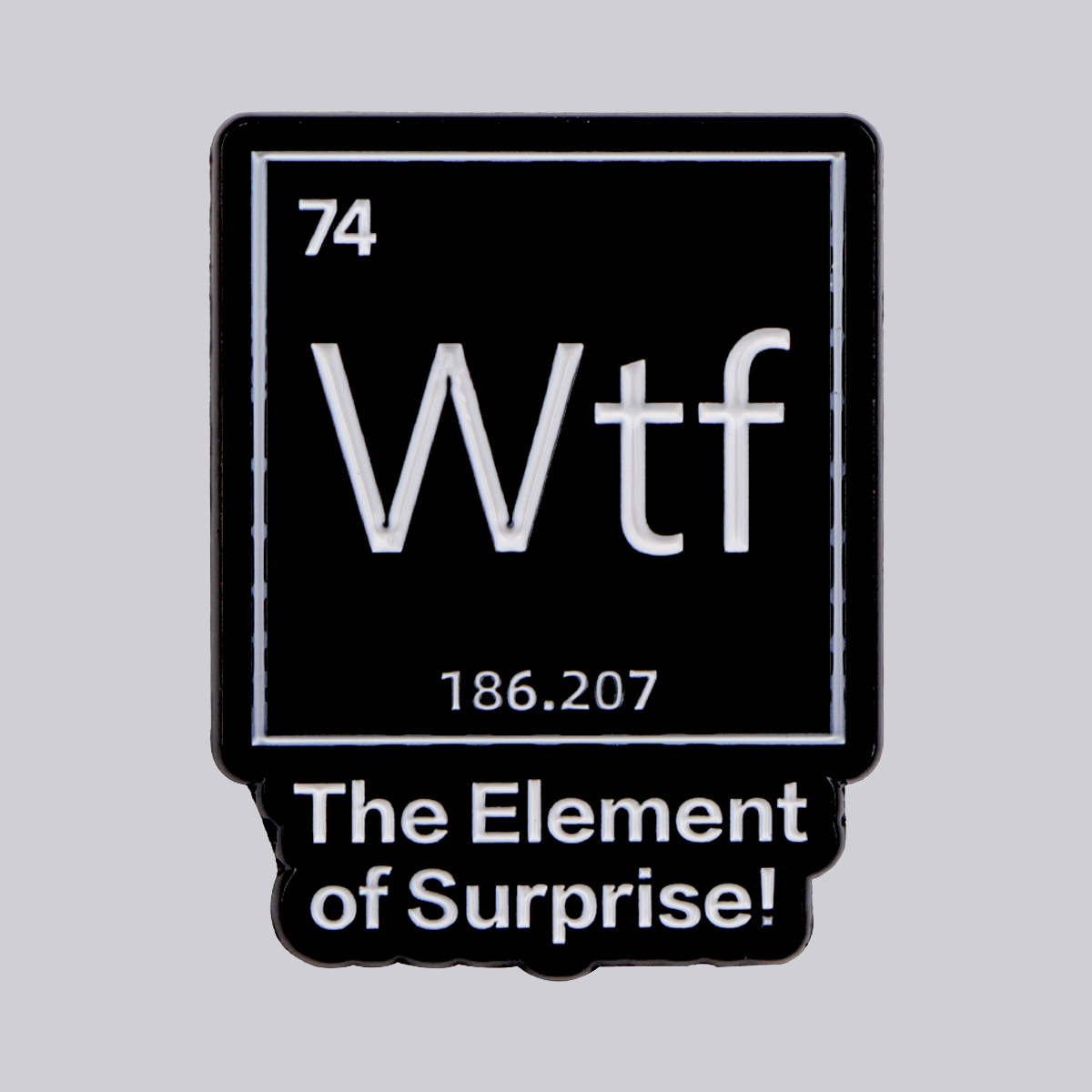 Chemical Element 74 Enamel Pin - Science Bob incelemesi ve fiyatı