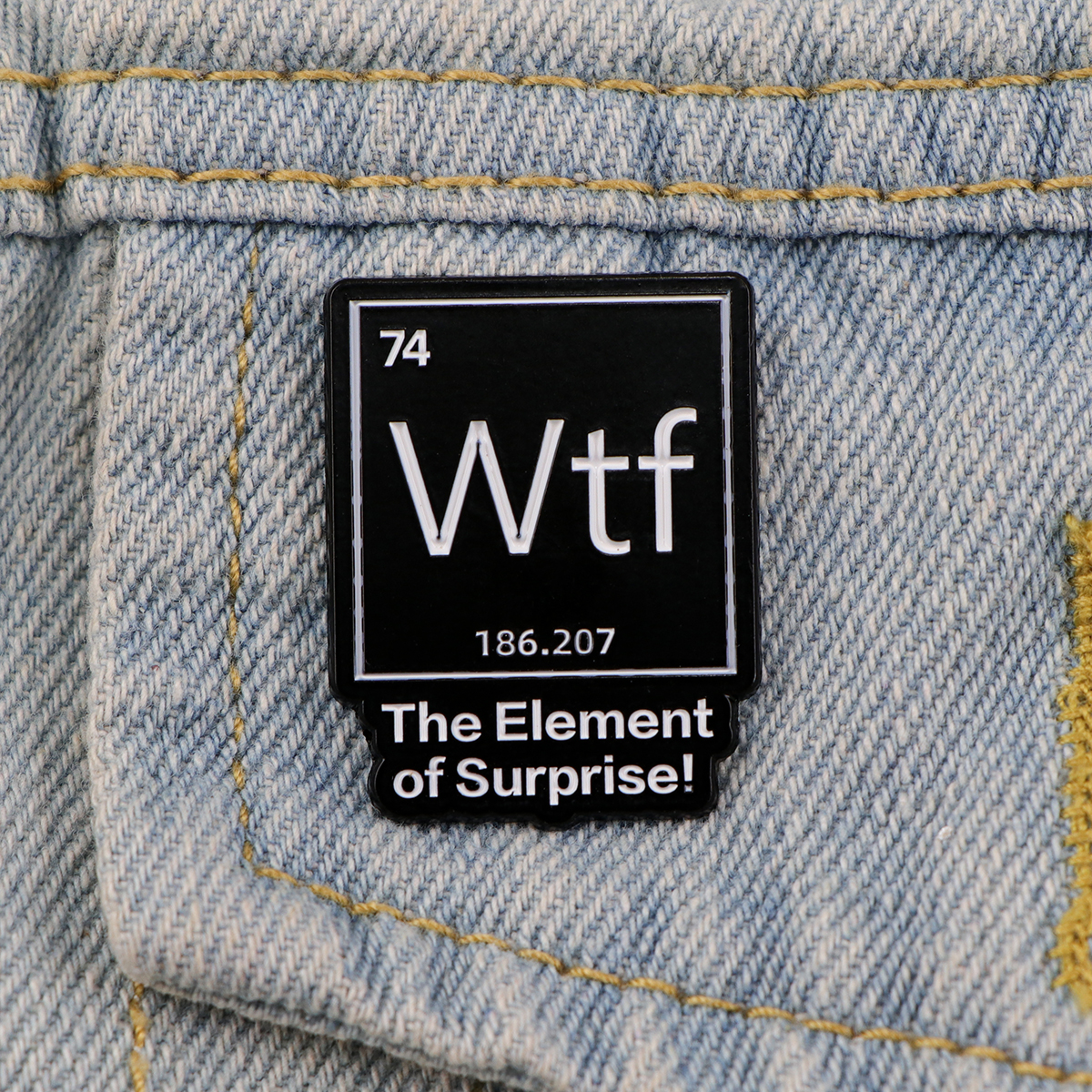Chemical Element 74 Enamel Pin - Science Bob incelemesi ve fiyatı
