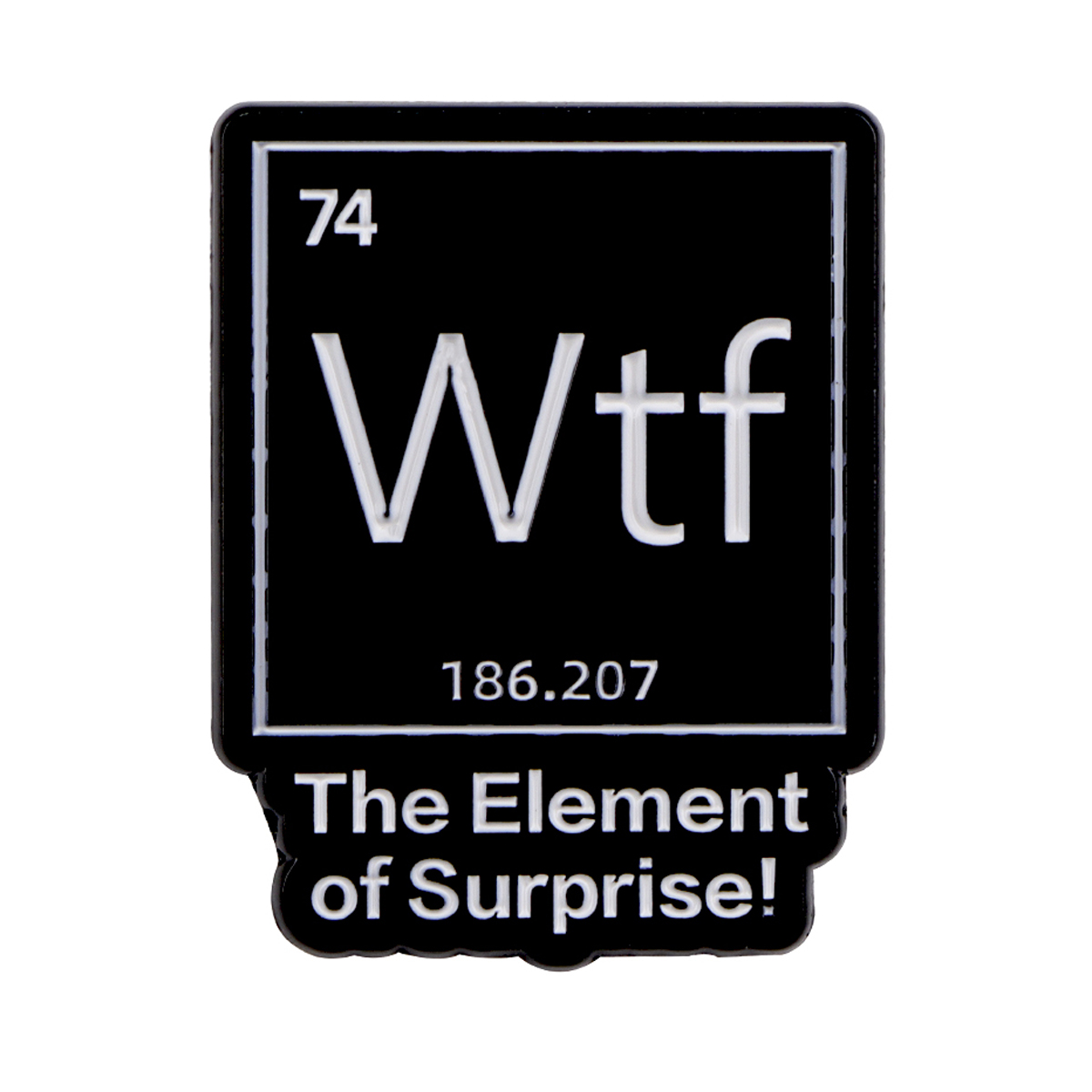 Chemical Element 74 Enamel Pin - Science Bob incelemesi ve fiyatı
