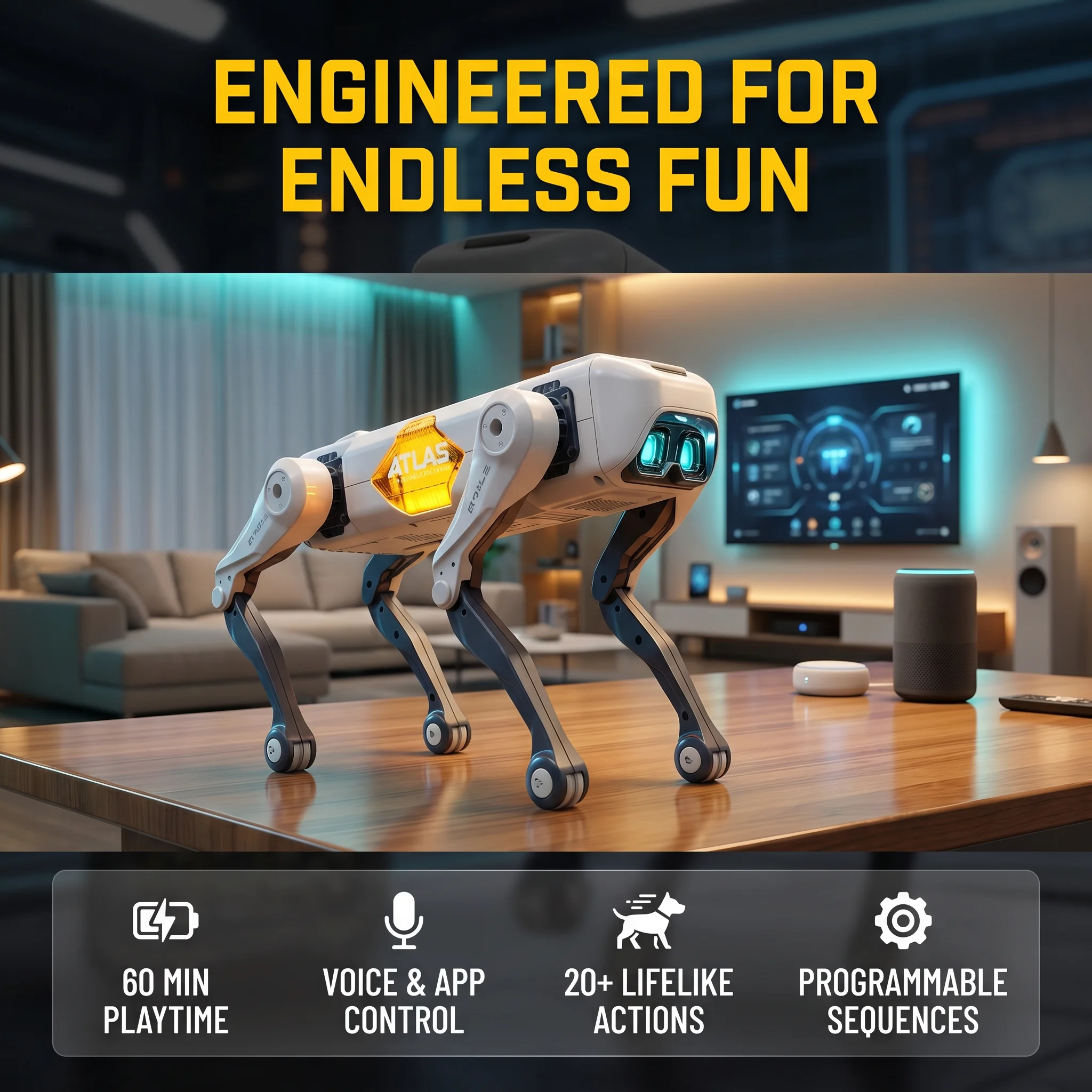 AI Smart Robot Dog, Voice & AP - Science Robot incelemesi ve fiyatı