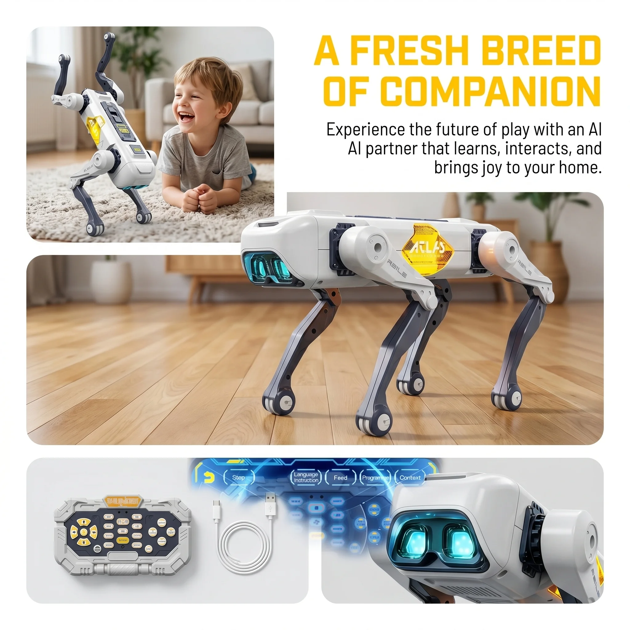 AI Smart Robot Dog, Voice & AP - Science Robot incelemesi ve fiyatı