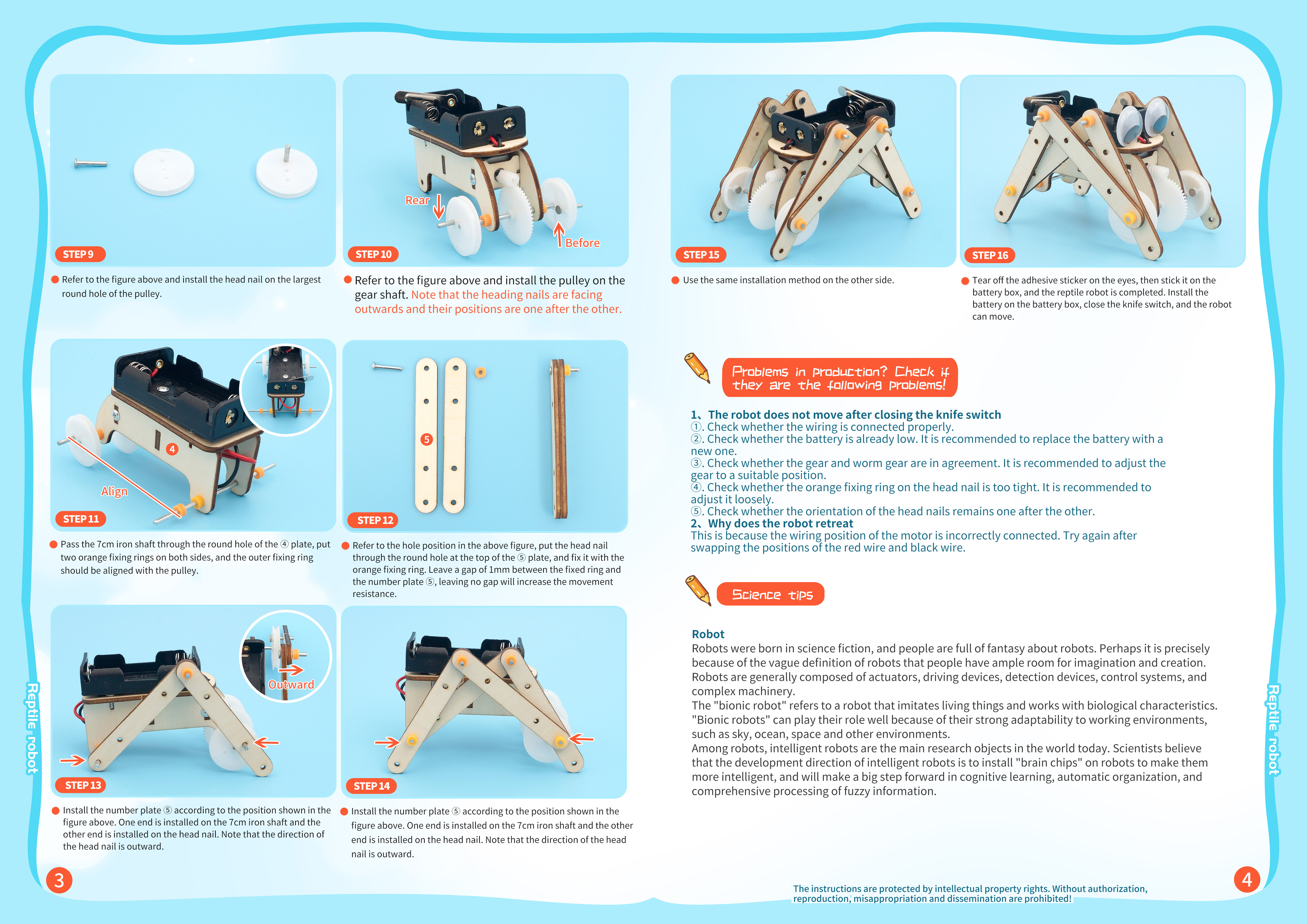 DIY Spider Robot STEM Toys Tec - Science Project Robot incelemesi ve fiyatı