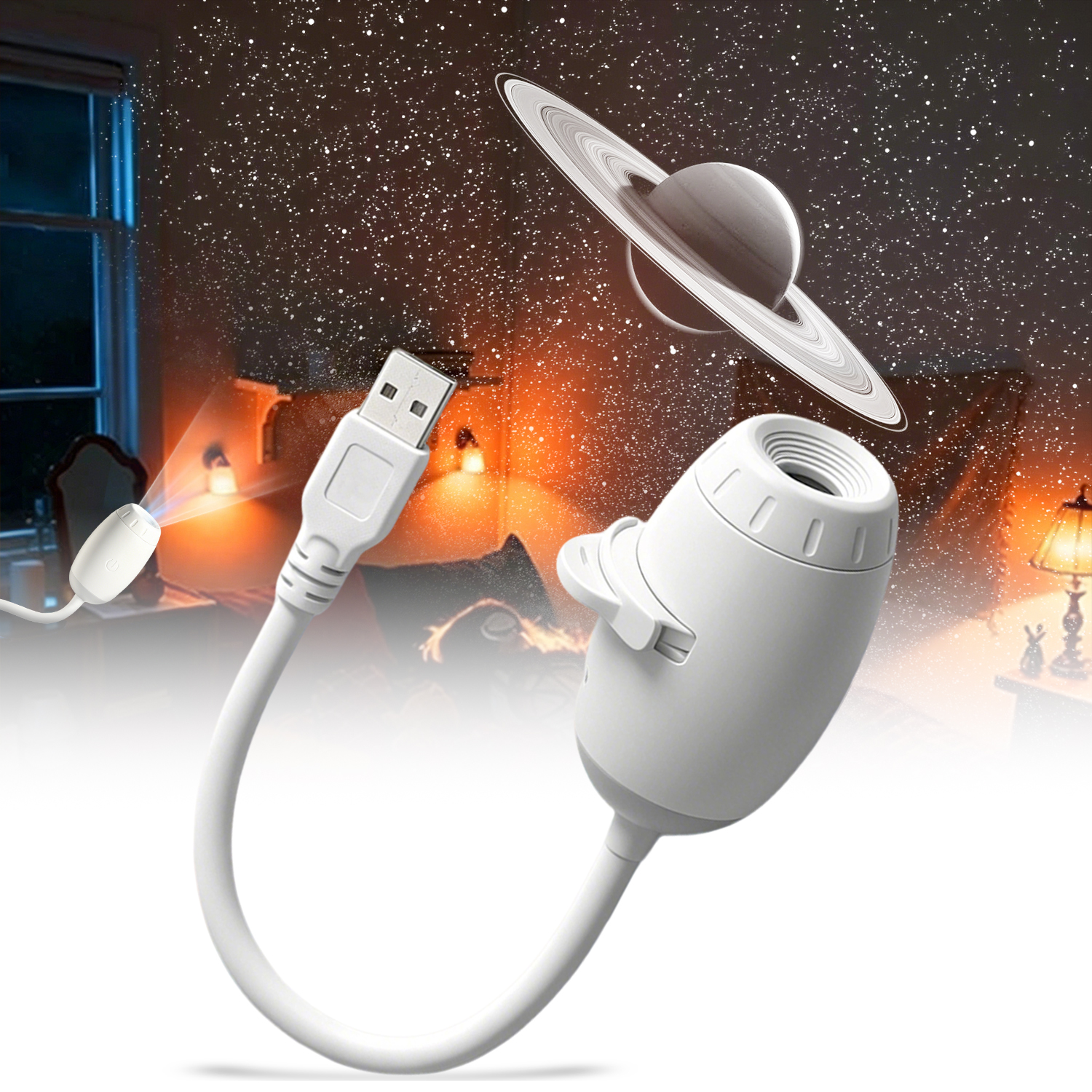 Mini Galaxy Star Projector Two - Planetarium Projector Home incelemesi ve fiyatı