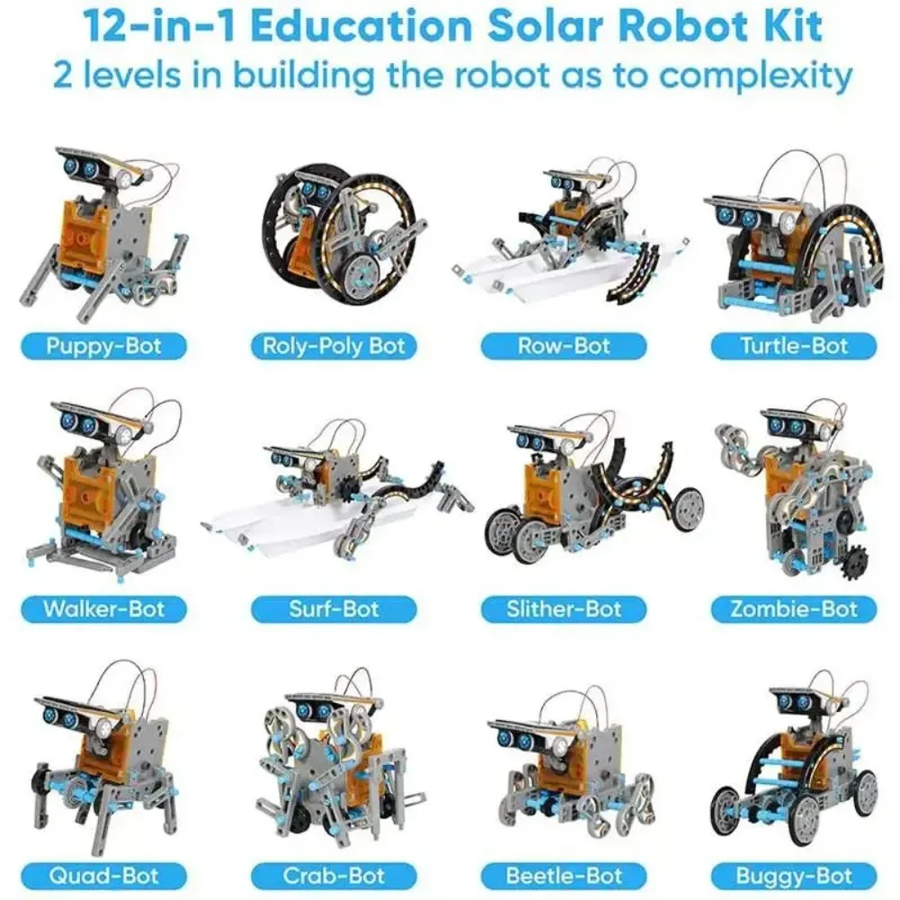 13 in 1 Solar Powered Robot Sc - Science Robot incelemesi ve fiyatı