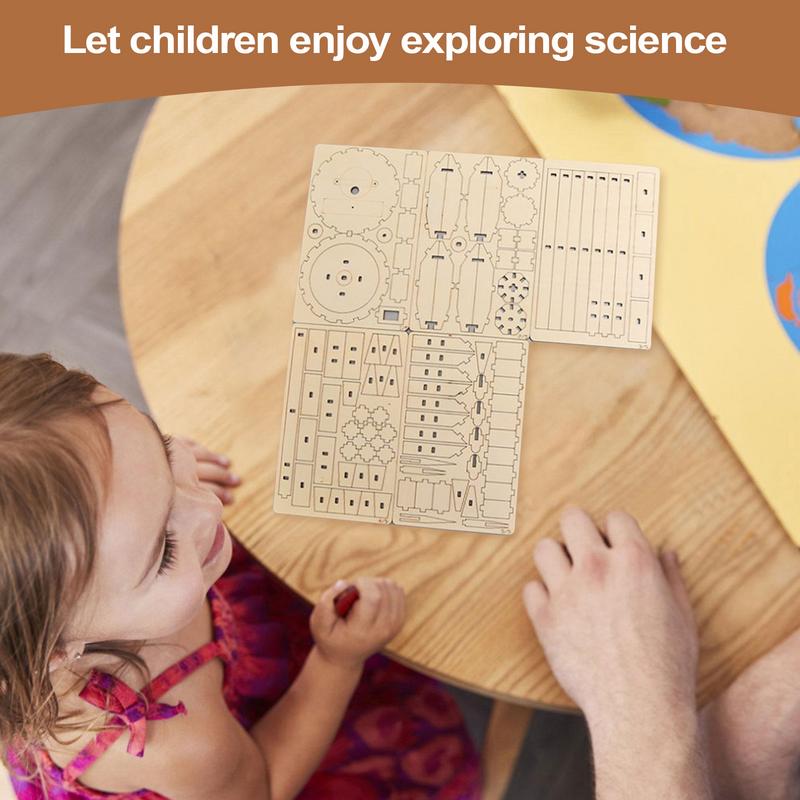 Wooden Satellite Model Making  - Science Project Toys Making incelemesi ve fiyatı