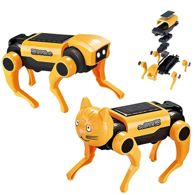 2IN1 Solar Robot Dog Replaceab - Science Project Robot incelemesi ve fiyatı